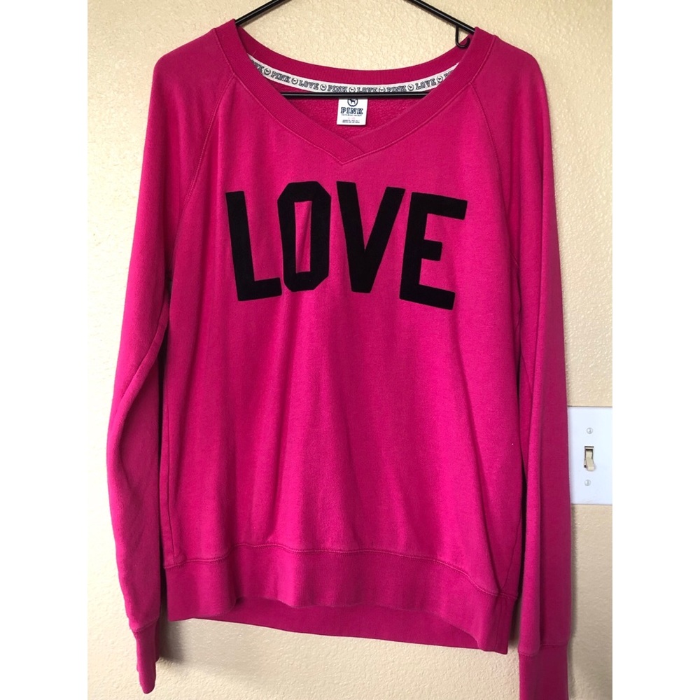 PINK (Large) sweater